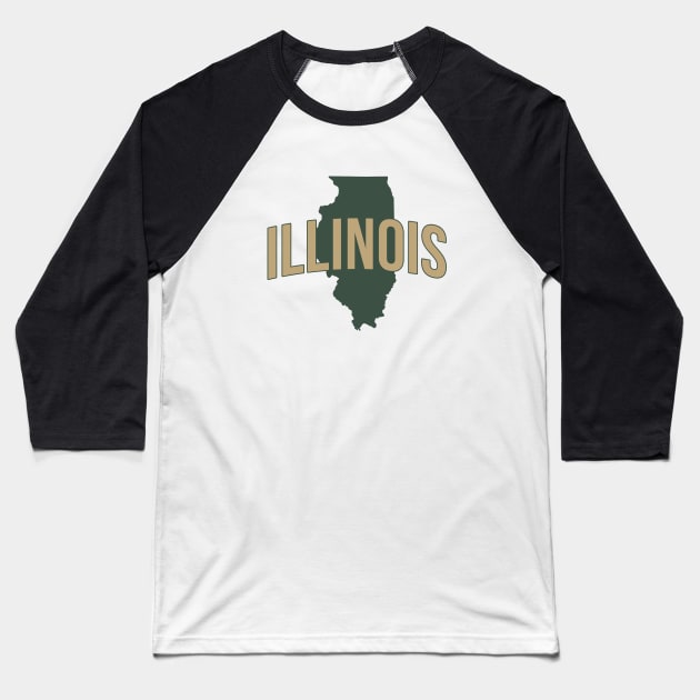 Illinois State Baseball T-Shirt by Novel_Designs